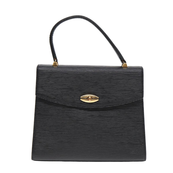 LOUIS VUITTON Epi Malesherbes Hand Bag Black M52372 LV Auth 88398 - Picture 13 of 16